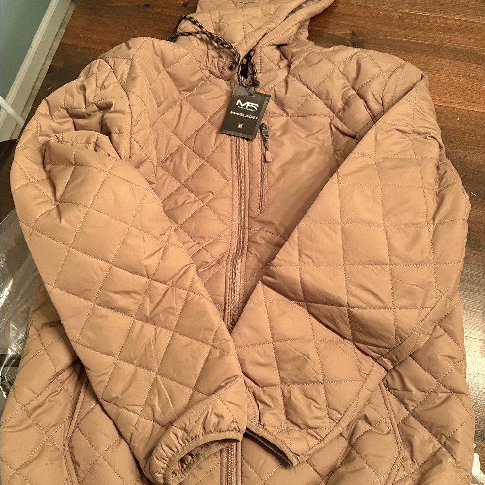 Mack Russo Quilted Brown Puffer Jacket